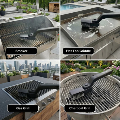 SEAGRIL® LZ-8057 | The Original 3-Speed High-Torque Electric Grill Brush (2026 Pro Edition)