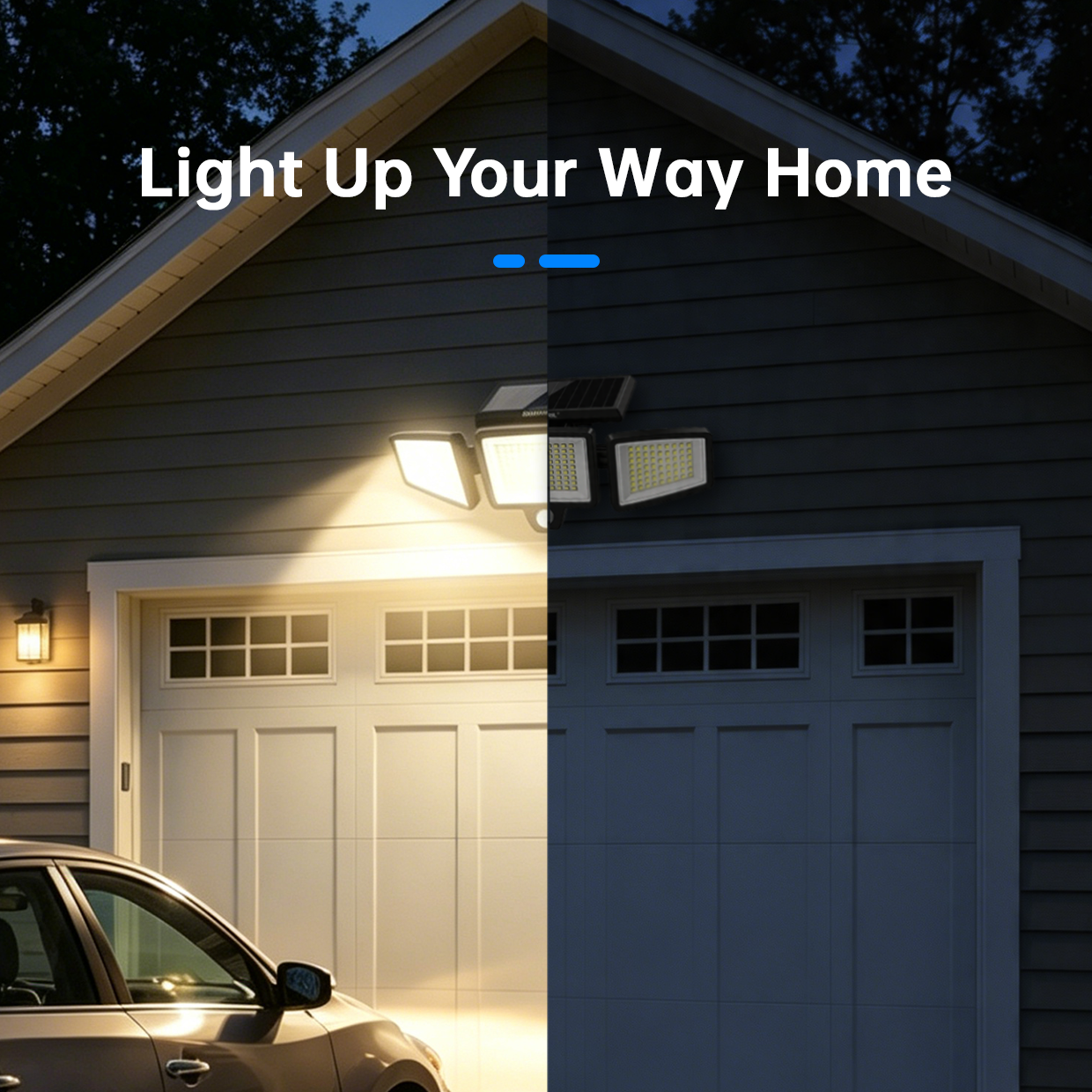SEAGRIL® Pro-Solar Motion Light | 270° Wide-Angle & IP65 All-Weather - Wireless Security Solution