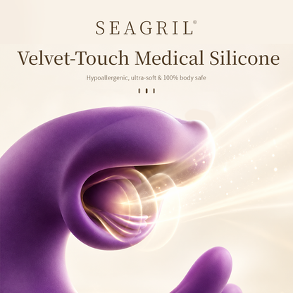 SEAGRIL® Dual-Motion Personal Massager - Air Pulse & Targeted Vibration Wellness Tool
