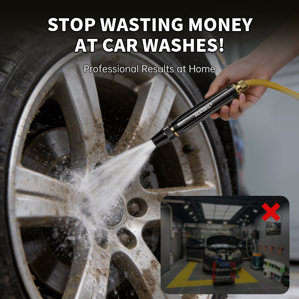 High Pressure Power Washer Wand - Transform Your Garden Hose into a Hydro Jet