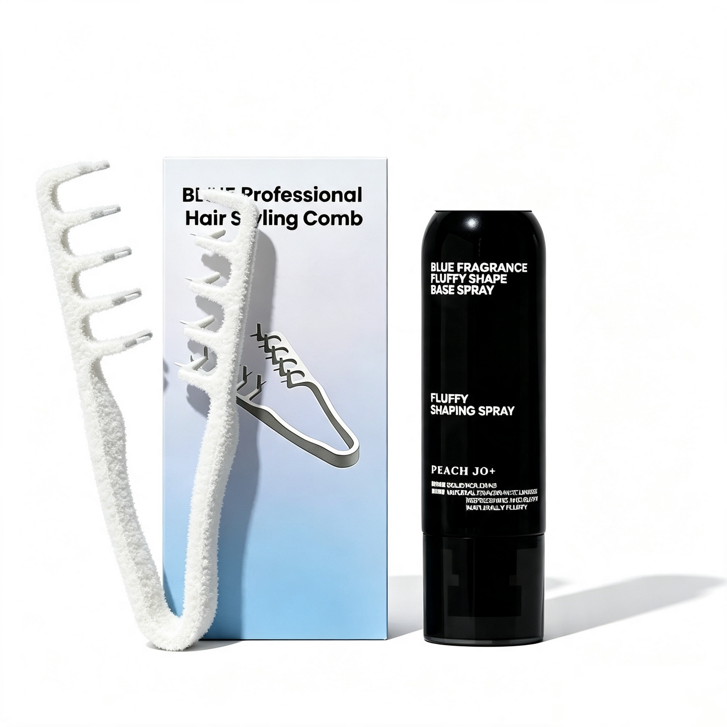 🍑✨Haar‑Volumen‑Spray mit Pfirsichduft, langanhaltend, gibt mehr Fülle, leichtes Styling‑Spray für glattes, flaches Haar