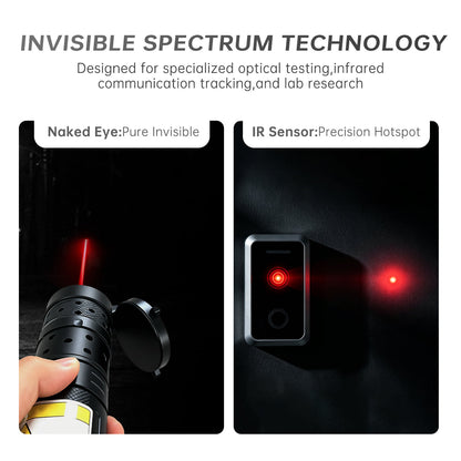 🔥2026 Brand New 120W 900-1100nm High-Power IR Laser Pointer