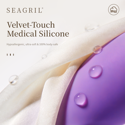 SEAGRIL® Dual-Motion Personal Massager - Air Pulse & Targeted Vibration Wellness Tool