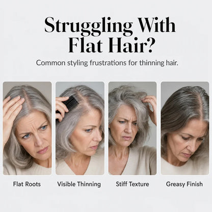 🍑✨Haar‑Volumen‑Spray mit Pfirsichduft, langanhaltend, gibt mehr Fülle, leichtes Styling‑Spray für glattes, flaches Haar